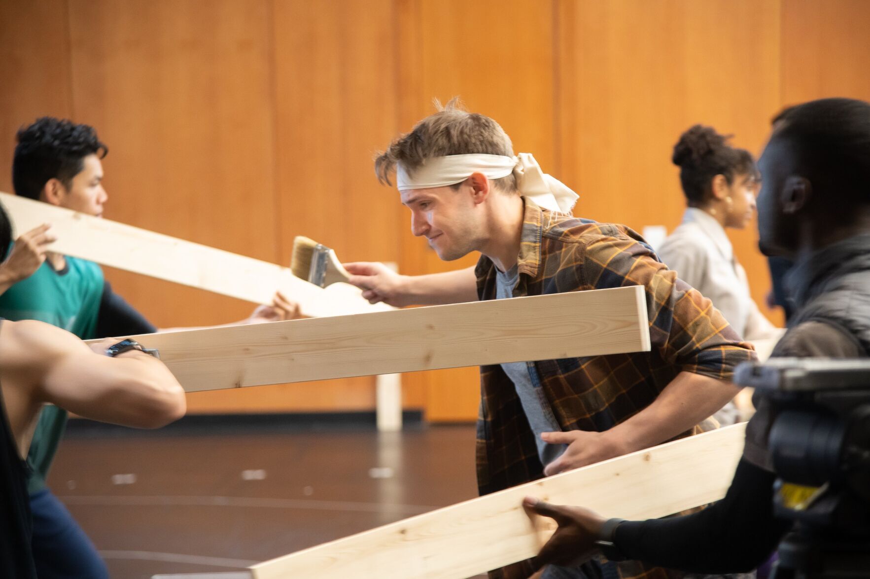 Rehearsal of 'The Karate Kid: The Musical' at Stages St. Louis